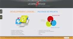 Desktop Screenshot of lezard-rouge.fr